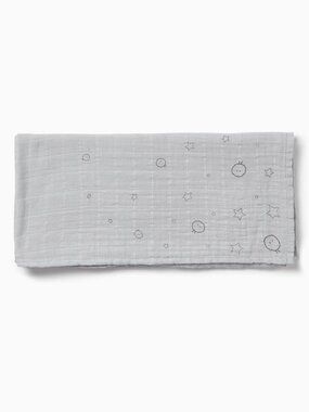 Baby Muslin Blanket - Grey